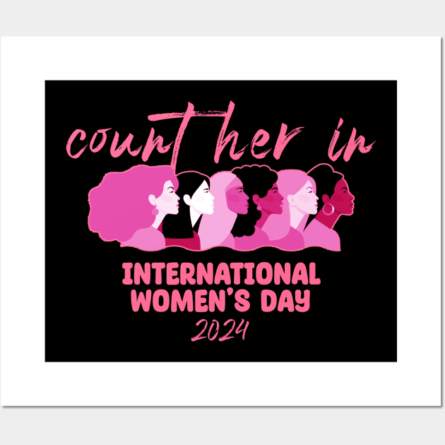 International-Womens-Day-2024 Wall Art by Sanja Sinai Art